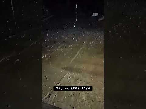 Tempestade em Viçosa (MG) #shorts