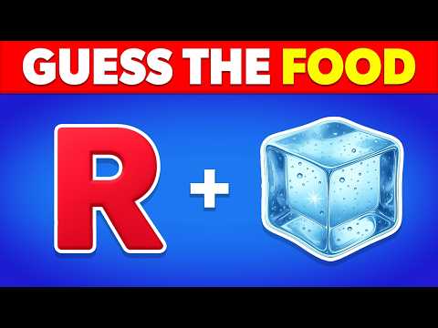 Can You Guess The FOOD By Emoji? 🍔 Emoji Quiz 2025