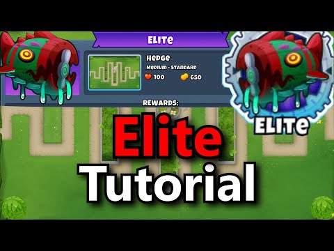 Bloonarius Elite Tutorial || Minimum Monkey Knowledge || Hedge (BTD6)