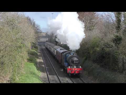 RPSI's No. 85 Merlin on 'The Midlander' @ Castleknock Co. Dublin