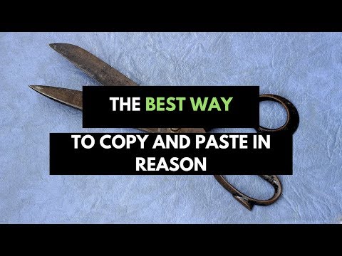 The Best Way To Copy and Paste in Reason (Reason Quick Tip)