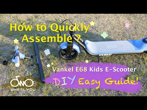 Vankel E68 Kinderroller schnell montiert - DIY Einfache Anleitung!