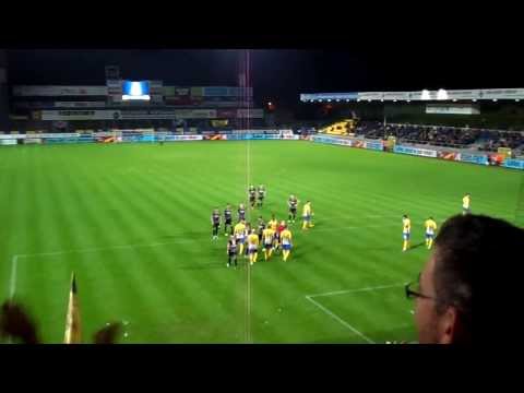 D'waasland-b - KSC Lokeren (26/10/13'): Rood voor ballenknijper Sibum!