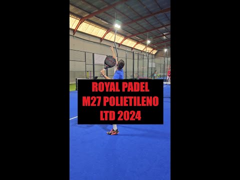 Prueba en pista Royal Padel M27 Polietileno LTD 2024 – Pádel Ibérico #padel #padelvideos #padeltime