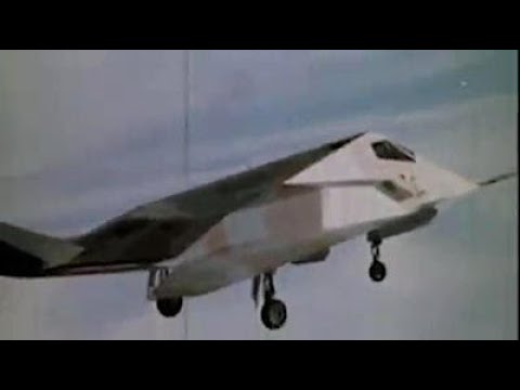 First Official Flight of the F-117 Nighthawk