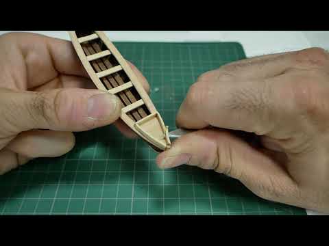 CUBIERTA-041- Como hacer las barcas 4. ESSEX - Modelismo Naval