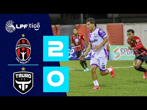 SPORTING SM 2-0 TAURO FC | RESUMEN J3 | CLAUSURA 2025 | LPF TIGO