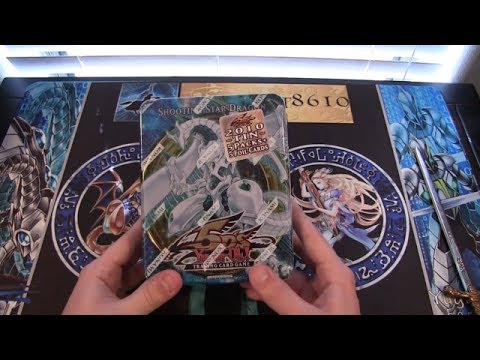 Yugioh Shooting Star Dragon 2010 Collectible Tin Opening