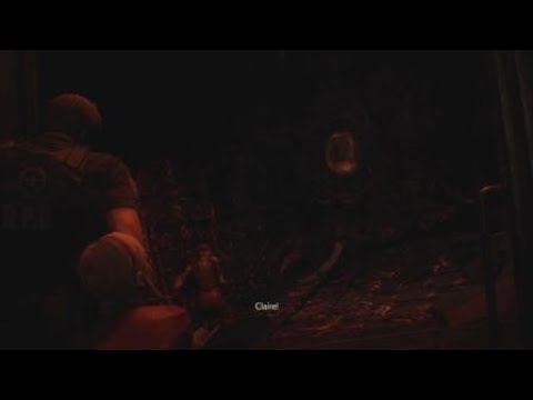 RESIDENT EVIL 2 kill G5 with a knife