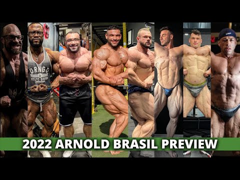 Rafael brandao to Dominate? 2022 Arnold Classic Brasil Preview - Men's Open Bodybuilding Lineup