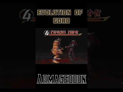 Evolution Of Goro (1992 - 2023) #shorts