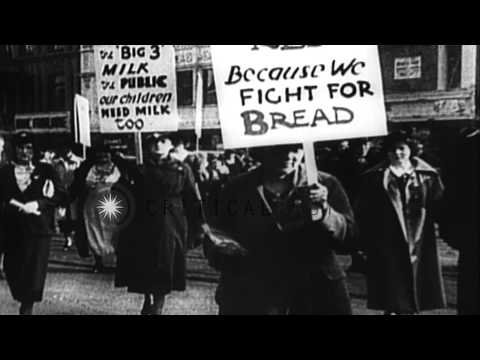 Thumbnail for Labor unrest involving coal miners, auto workers, and farmers, in the 1930s in th...HD Stock Footage by United States, Car