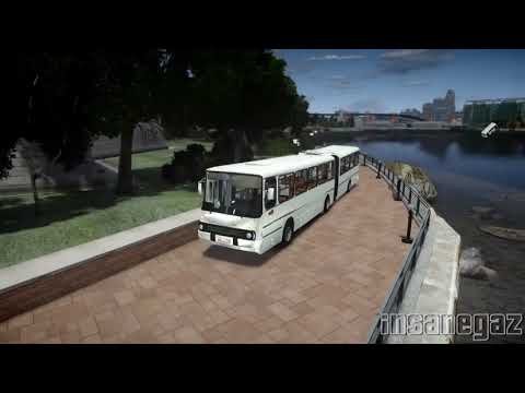 GTA IV Bendy Bus MB Ikarus 280 V2 Crash Testing