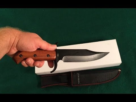 Timber Wolf Frontier Bowie Knife  ( Under $20 )