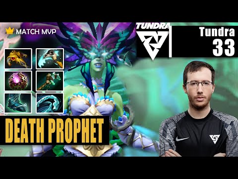 Death Prophet Offlane | Tundra.33 | CARRY TUNDRA TO WIN TI11 FROM OFFLANE | 7.32d Gameplay Highlight