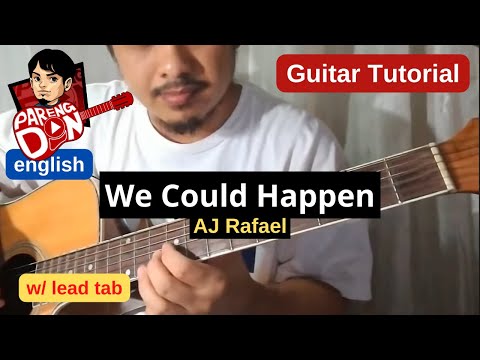 We Could Happen english guitar tutorial - lead tabs & chords
