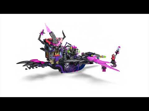 Конструктор LEGO DREAMZzz Полуночный ворон Неверующей Ведьмы 1203 детали (71478)