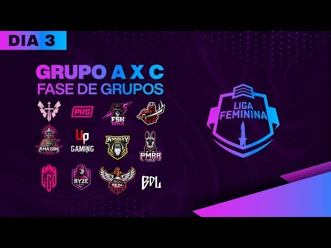 LIGA FEMININA GRUPO A x C - DIA 3 - #NFADASPODEROSAS