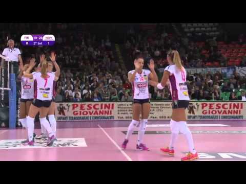 Serie A1 femminile 2015-2016 Firenze - Igor Volley (Highlights)