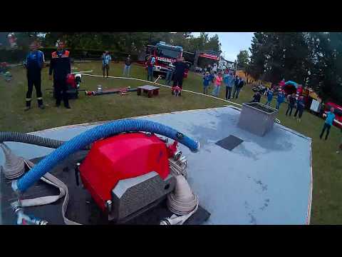 Feuerwehrtag Nienhagen - Löschangriff Nass - Helmkamera B-Läufer