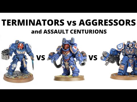 Aggressors vs Terminators vs Assault Centurions - Space Marine Elites Compared!