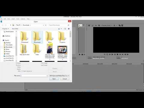 How to Fix MKV/WEBM/AVI video file in vegas pro 14