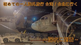 初めての一人海外旅行 台湾／台北に行く1～深夜到着～