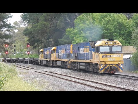 Diverted PN Steel Trains in the Hills - Part 1