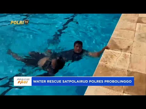 POLRES PROBOLINGGO DAN BPBD TINGKATKAN KESIAPSIAGAAN LEWAT LATIHAN KOLABORASI WATER RESCUE