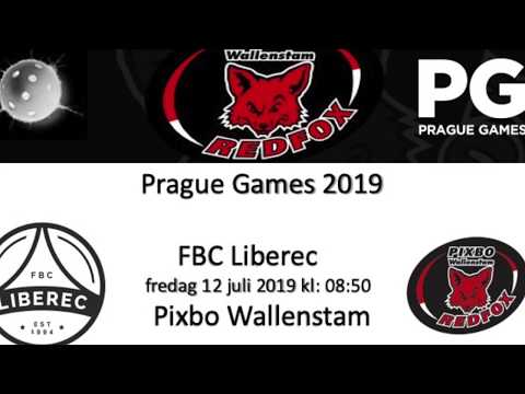 Prague Games 2019 Boys 15 FBC Liberec - Pixbo Wallenstam 20190712