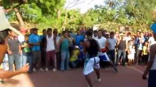 preview picture of video 'Boxing at Villa Catalina, Chinandega, Nicaragua 02 22 15'