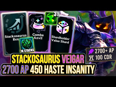 🔥 Stackasaurus + Gamba Veigar is TOO OP | Arena 5.0 A to Z