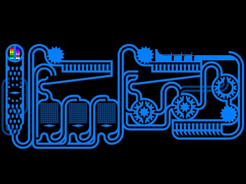 Pair Marble Race in Algodoo