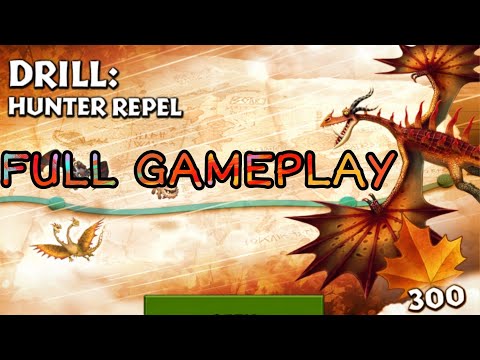 DRILL: HUNTER REPEL FULL GAMEPLAY - NEW GAUNTLET EVENT - Dragons: Rise of Berk