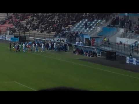 Rentré du tours fc sur le terrain de tours