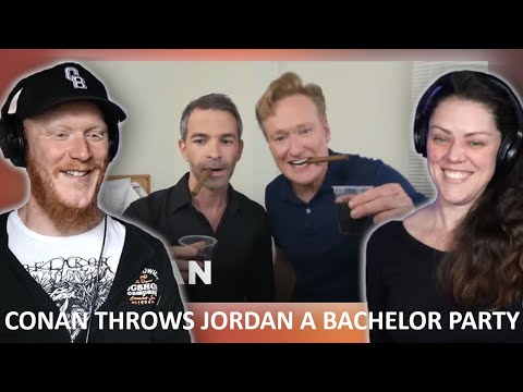 Conan Throws Jordan Schlansky A Bachelor Party REACTION | OB DAVE REACTS