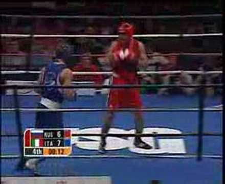 Russo medaglia d'oro