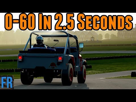 Forza 7 Rallycross - Bonkersly Fast Jeep