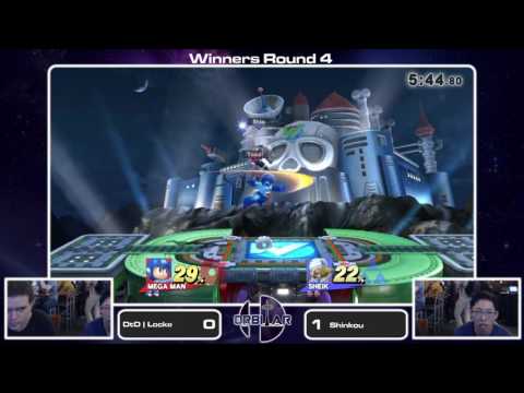 Shinkou (Sheik) vs DtD | Locke (Mega Man) - Orbitar 24 - Winners Round 4