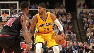 paul george - indiana pacers - triple double - nba