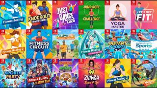 Top 18 Best Nintendo Switch FITNESS Games | Best FITNESS Games for Nintendo Switch (Updated)