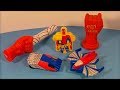 1996 MARVEL S SPIDER MAN SET OF 5 SUBWAY COLLECTORS MEAL TOY S VIDEO REVIEW
