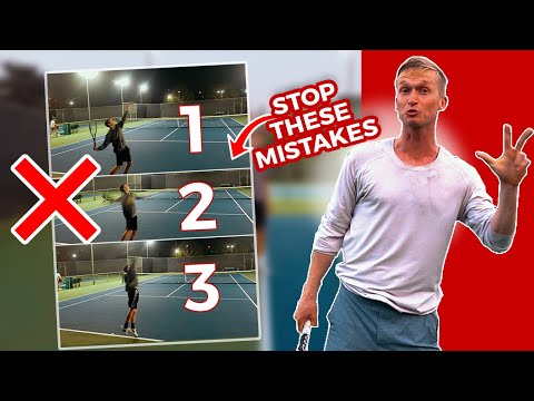 3 Drills To Transform The 3 Most Common Serve Mistakes