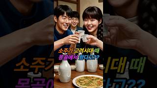소주가 #고려 시대 때 #몽골 에서 왔다고?? | 한국 #소주 의 시작, 몽골과 아랍에서 온 소주의 역사