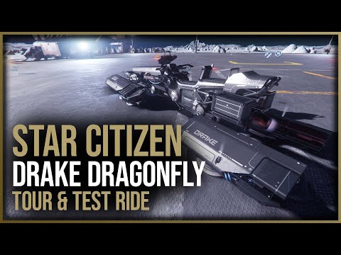 Star Citizen - Drake Dragonfly Tour & Test Ride