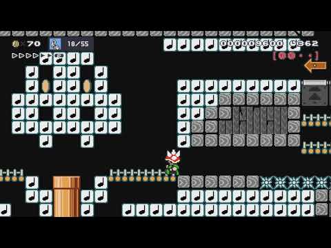 Dry Bones Disaster 2 by T-Razor90 - Super Mario Maker 2 - No Commentary 1bu