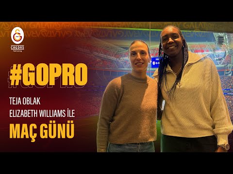 📹 #GoPro | Match Day with Teja Oblak and Elizabeth Williams