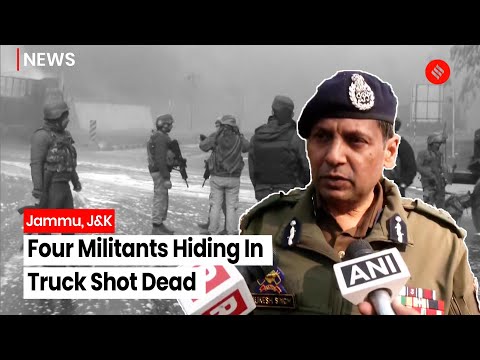 Four Militants Hiding In Truck Shot Dead In Jammu, HM Amit Shah Reviews Security Situation