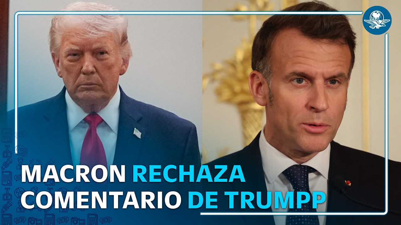 Macron arremete contra Trump por difundir noticias falsas e imágenes con IA sobre Francia