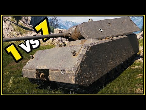 Maus - 11 KILLS - 1 vs 7 - 12K Damage Blocked - World of Tanks Gameplay